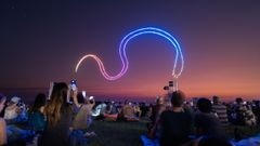 Un espectculo de drones