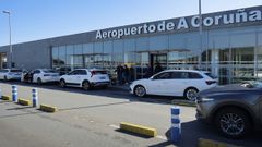 Parada de taxis del aeropuerto de Alvedro
