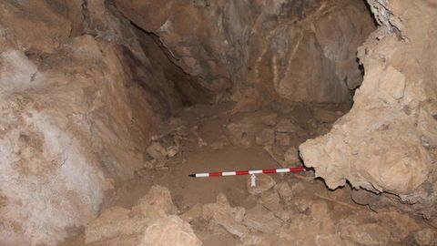 La cavidad fue un lugar de enterramiento colectivo