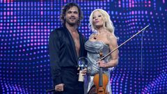 Pete Parkkonen y Linda Lampenius, representanes de Finlandia en Eurovisi�n
