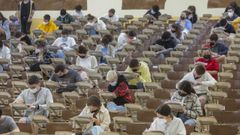 Primera jornada de selectividad en Galicia. Imagen de Santiago