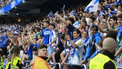 Imagen de la grada de Abanca Riazor