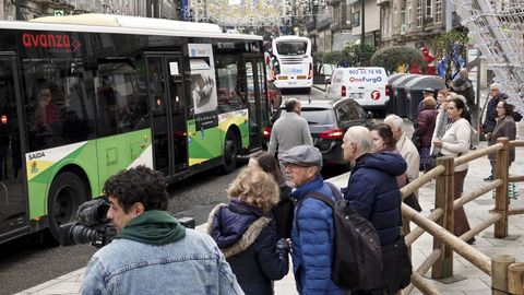 Parada urbana del servicio municipal