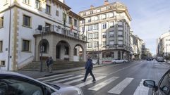 El mayor deterioro de la N-550 en el municipio de Ordes est� en el propio casco urbano