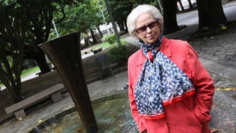 Isabel Caama�o, en una imagen tomada en el 2012, fue presidenta de la Asociaci�n de la Lucha contra el C�ncer