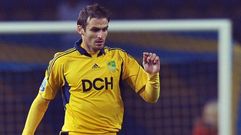 Torsiglieri en su etapa en el Metalist J�rkov ucraniano