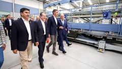 Pedro S�nchez visita las instalaciones de Delta Vigo