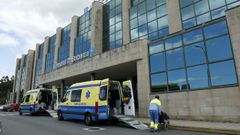En el hospital de Barbanza hay siete hospitalizados con covid.