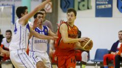 �lex Garc�a anot� tres puntos para el Baloncesto Nar�n ante el C�lidos Gallego