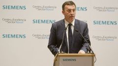 Ricardo Dom�nguez, presidente de Navantia, en una foto de archivo.