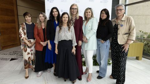 Organizaci�n y algunas de las ponentes, en la primera edici�n del encuentro