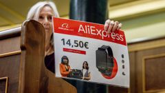 La diputada del PP Marta Gonzlez, este martes en el Congreso