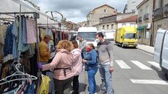 Chantada recuper� la semana pasada los puestos de la feria en la Alameda y la calle Xo�n XXIII