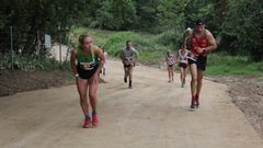 Una prueba de trail en Asturias