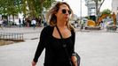 Cristina lvarez, asesora de Begoa Gmez en la Moncloa, llega a los juzgados de Plaza de Castilla, en Madrid