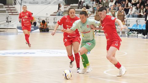 Final de la Copa Galicia 2026 entre Poio Pescamar y Castro Bloques Cando disputada en Pontevedra