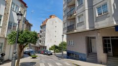 Calle Areal, en Portonovo, donde se localiz� a la mujer posteriormente fallecida