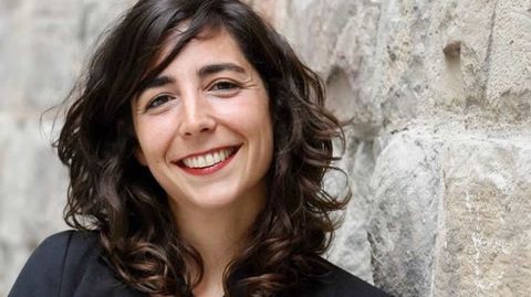 Laura P�rez, portavoz de Podemos en el Parlamento de Navarra