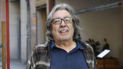 Charly Dom�nguez retratado en la ciudad de Ourense, donde vive