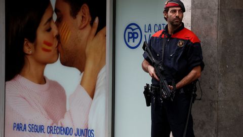 Huelga general en Catalu�a.