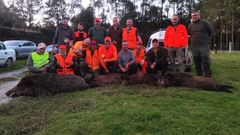 El jabal de la izquierda fue el que dio un peso en la balanza de 154 kilos