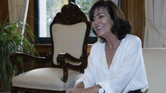 Ana del Carmen Blanco, en la Audiencia Provincial de Ourense