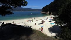 La playa de Caol�n es uno de los enclaves naturales con m�s encanto de O Vicedo