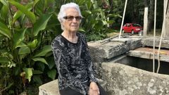 María Josefa Canto, una de las afectadas por la escasez del agua durante los meses de verano
