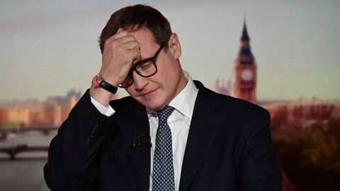 Tom Tugendhat, durante una intervenci�n en la BBC