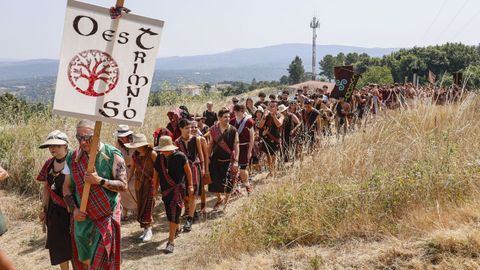 El tiempo no desanimó a los clanes que se volcaron con la recuperación de la cita