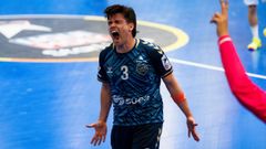 Mario L&oacute;pez, en su etapa en el US Cr&eacute;teil.