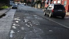 El deterioro del vial es m�s que evidente