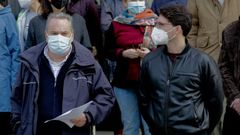 Carlos Bab�o y Manuel P�rez Lorenzo, autores del libro �Meir�s: un pazo, un caudillo un expolio�.