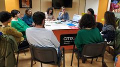 Reuni�n de la directiva de la Asociaci�n de graduados en Ciencias Ambientales