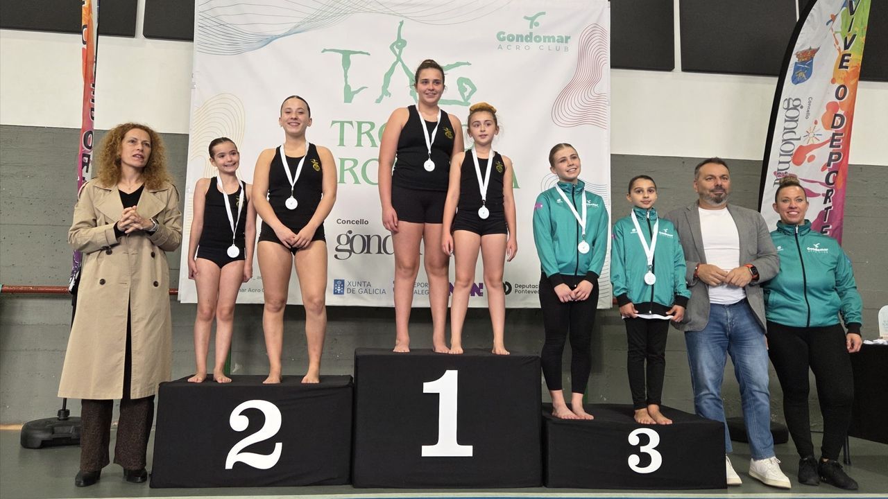 El Burgas se alzó con cinco medallas y ratificó su potencial en Gondomar