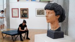 Unha das salas do Museo Carlos Maside, trala sa reapertura despois das obras