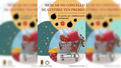 Cartel da campa�a do comercio en Guitiriz