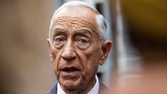 Rebelo de Sousa, en octubre durante una visita a Blgica.