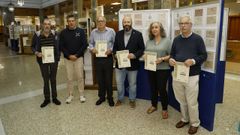 La Sociedad Filat�lica de A Coru�a entreg� esta semana en la sede de Correos los diplomas a los participantes en el certamen Selo a selo. 