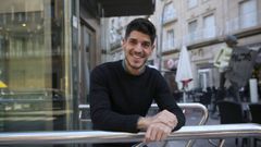 El actor Jorge Varandela, en una imagen en Ourense