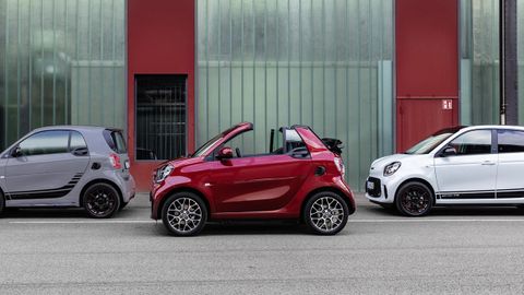 Smart actualiza la gama EQ que llegar� al mercado solo en versi�n el�ctrica