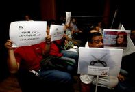 La plantilla municipal protagoniz� en el 2012 protestas contra la supresi�n de la paga extra.
