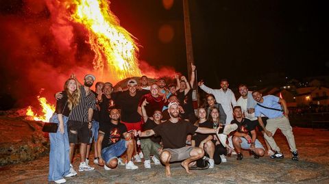Celebracin del San Juan en Palmeira