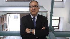 El magistrado Ignacio Picatoste Sueiras, en la Audiencia Provincial de A Corua.