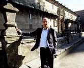Delmiro recuerda este rinc�n del Obradoiro como un lugar que invita a la reflexi�n.