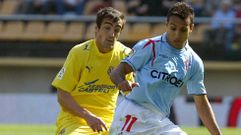 Gustavo L�pez, en su partido n�mero 200 con el Celta.
