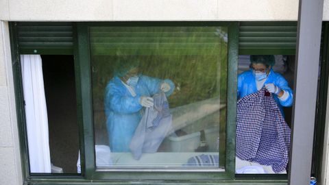 A finales de agosto, la Xunta tomaba el control del geritrico de O Incio tras registrase un brote masivo 