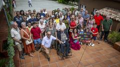Reuni�n da familia dos Jorjullos en Noia
