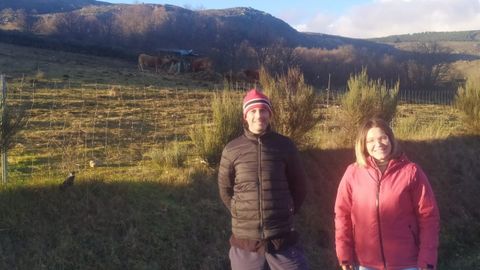 Imagen de dos j�venes que participaron en el programa Cultiva en Ourense