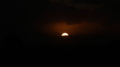 El eclipse en el faro de Corrubedo